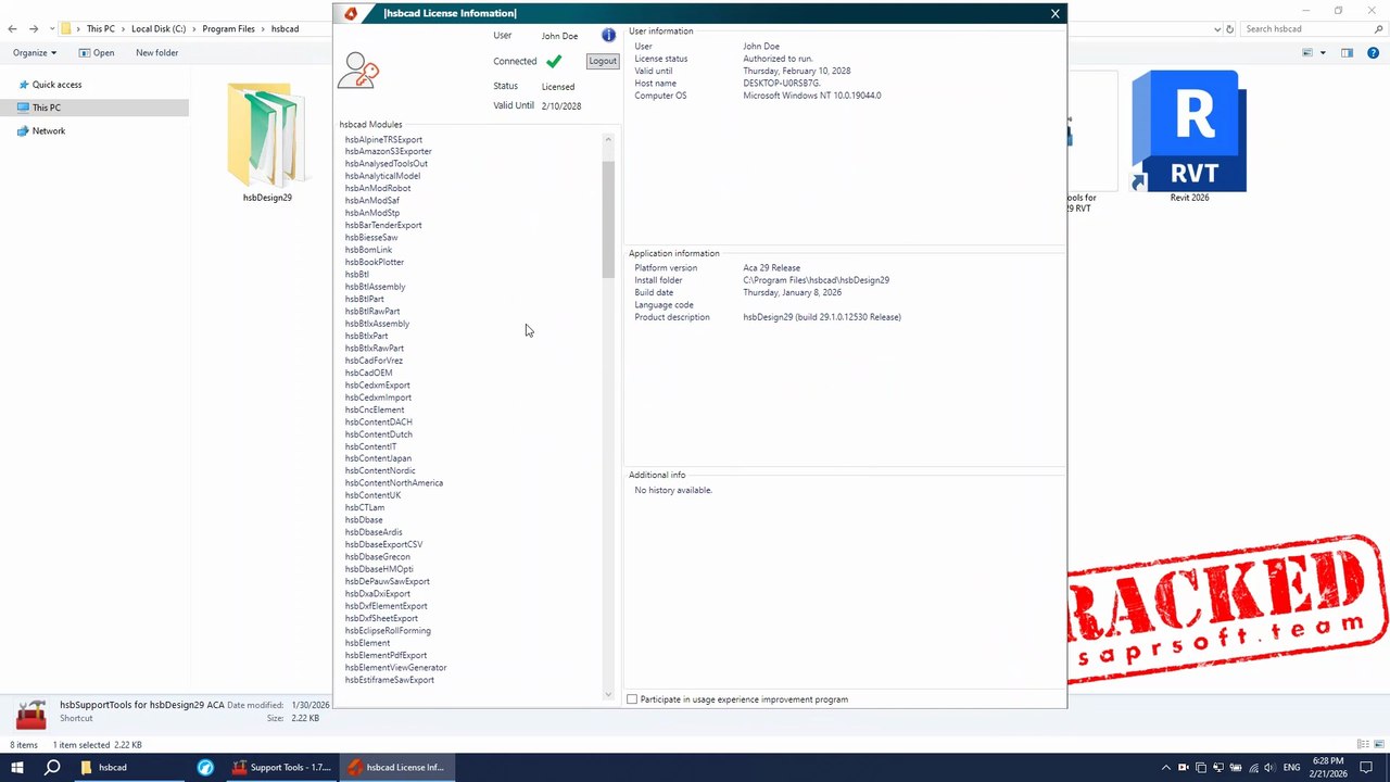 Cracked hsbCAD hsbDesign 29 crack | hsbCAD hsbDesign 2026 crack | hsbDesign crack | All modules