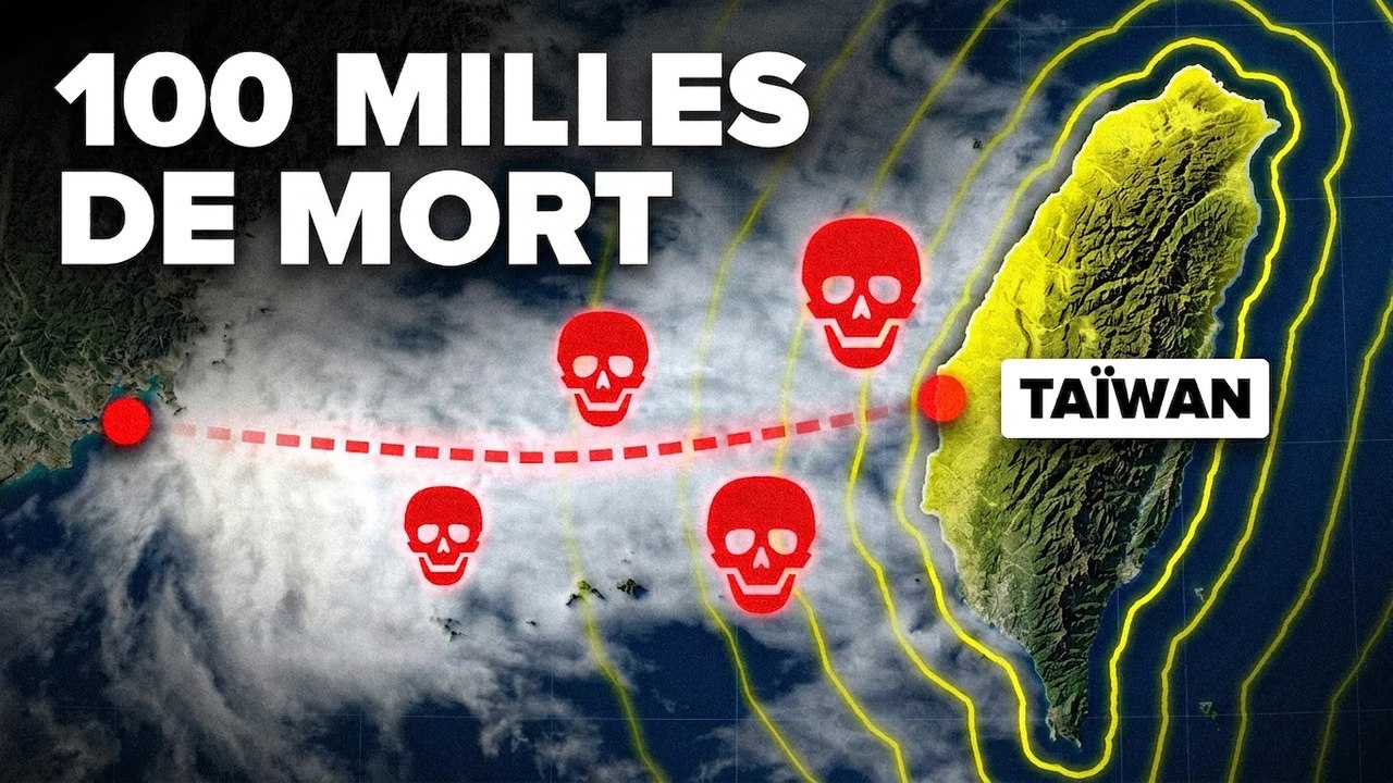 Quelque chose dans le détroit vient de faire capoter le plan d’invasion de Taïwan par la Chine