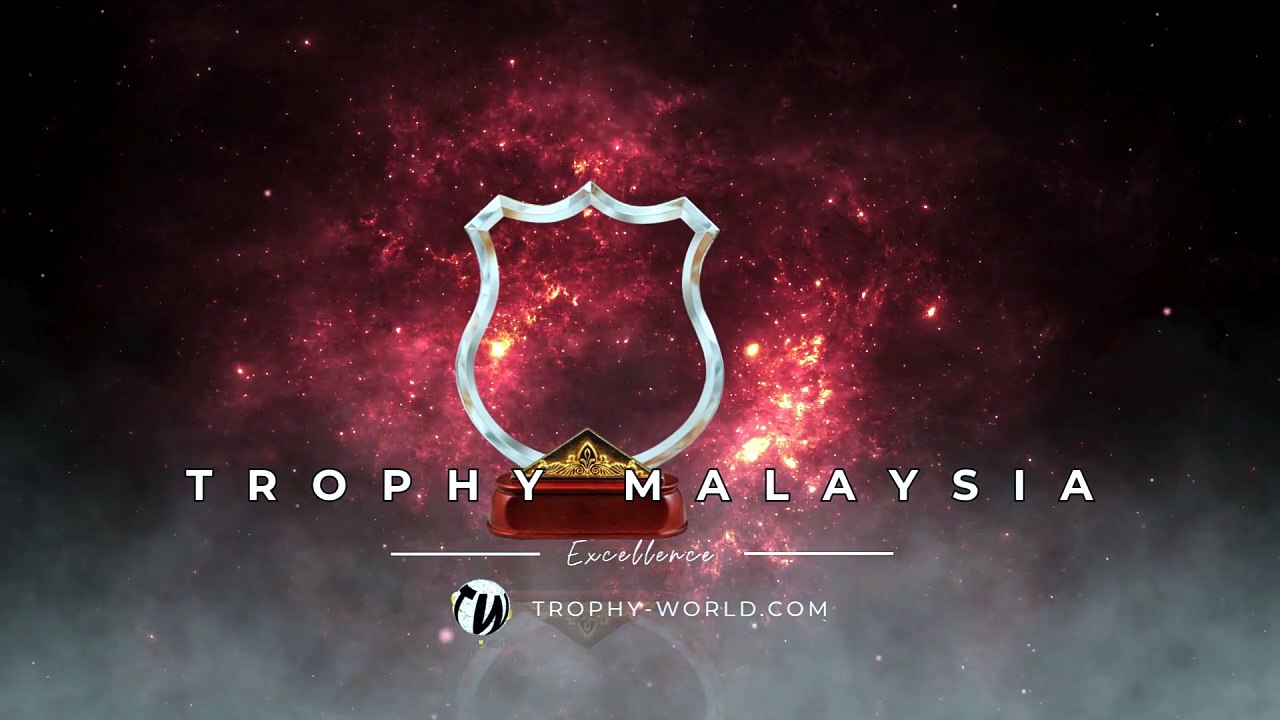 Shield Crystal Plaques at Trophy-World Malaysia | Custom Trophies & Plaques Supplier