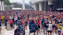 Tartan Army INVADE Miami: Scotland fans