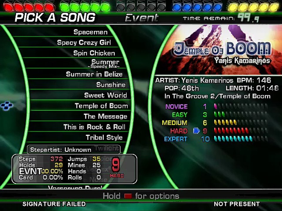 ITG2 Shadow: Temple of Boom - Hard