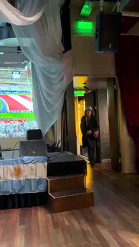 Así vivió Charly García el partido de Argentina- Austria