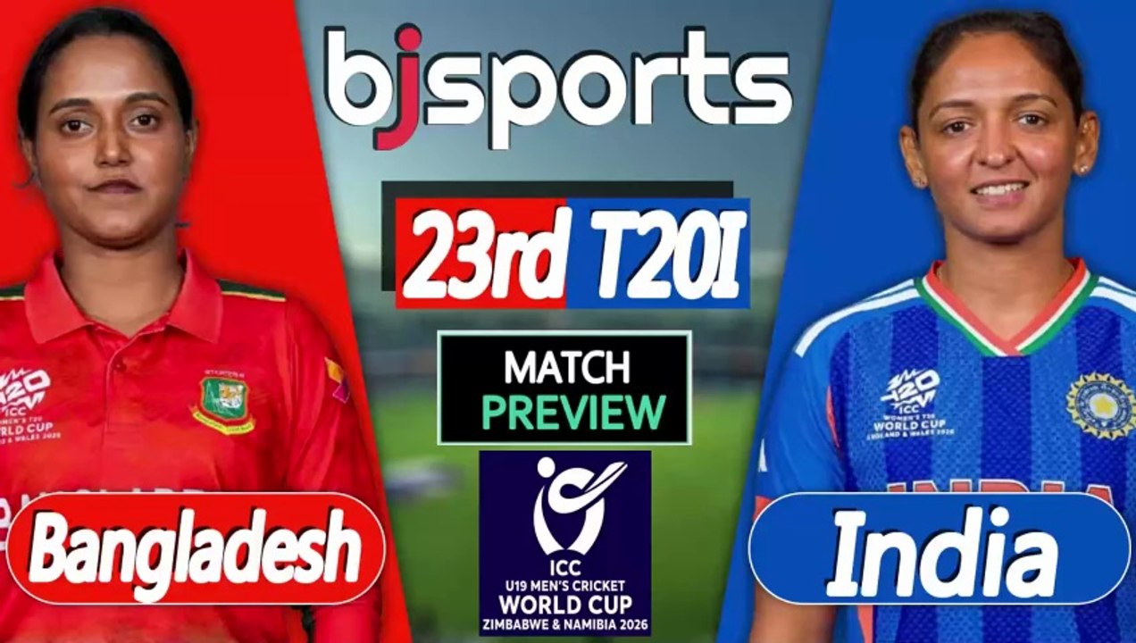Women's T20 World Cup 2026 | India Women vs Bangladesh Women 23rd T20I Match Preview