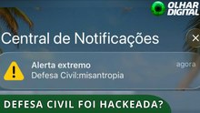 O que se sabe sobre o alerta falso emitido pela Defesa Civil