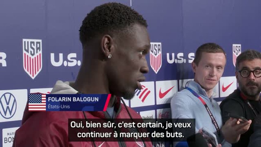 Folarin Balogun veut battre le record de buts de Landon Donovan en Coupe du monde