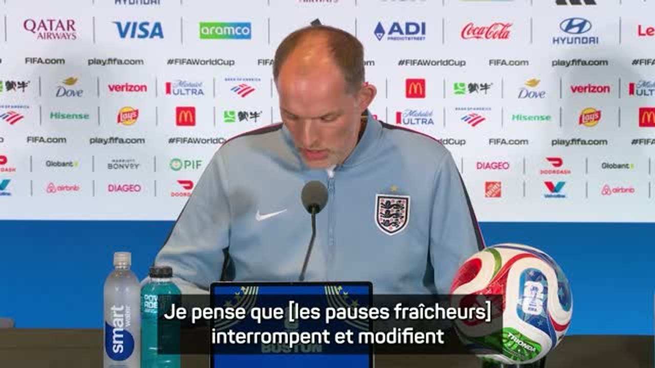 Angleterre - Tuchel : “Les pauses fraîcheurs modifient le match bien plus que je ne le pensais”