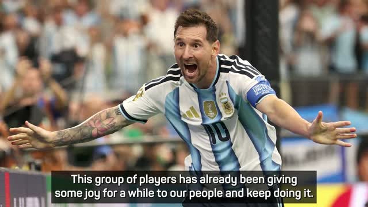 'Comfortable' Lionel Messi 'enjoying' football as Argentina beat Austria