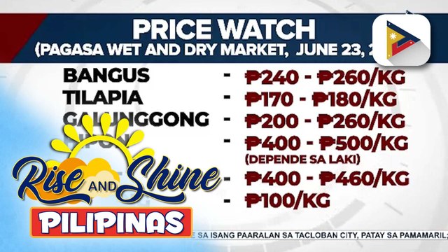 Alamin ang presyo ng ilang pangunahing bilihin; mga mamimili, may diskarte para makatipid | ulat ni Carlo Candelaria