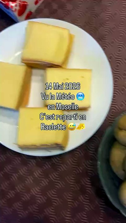 14 Mai 2026 Vu la Météo 🥶 en Moselle. C'est reparti en Raclette 😅🧀.mp4