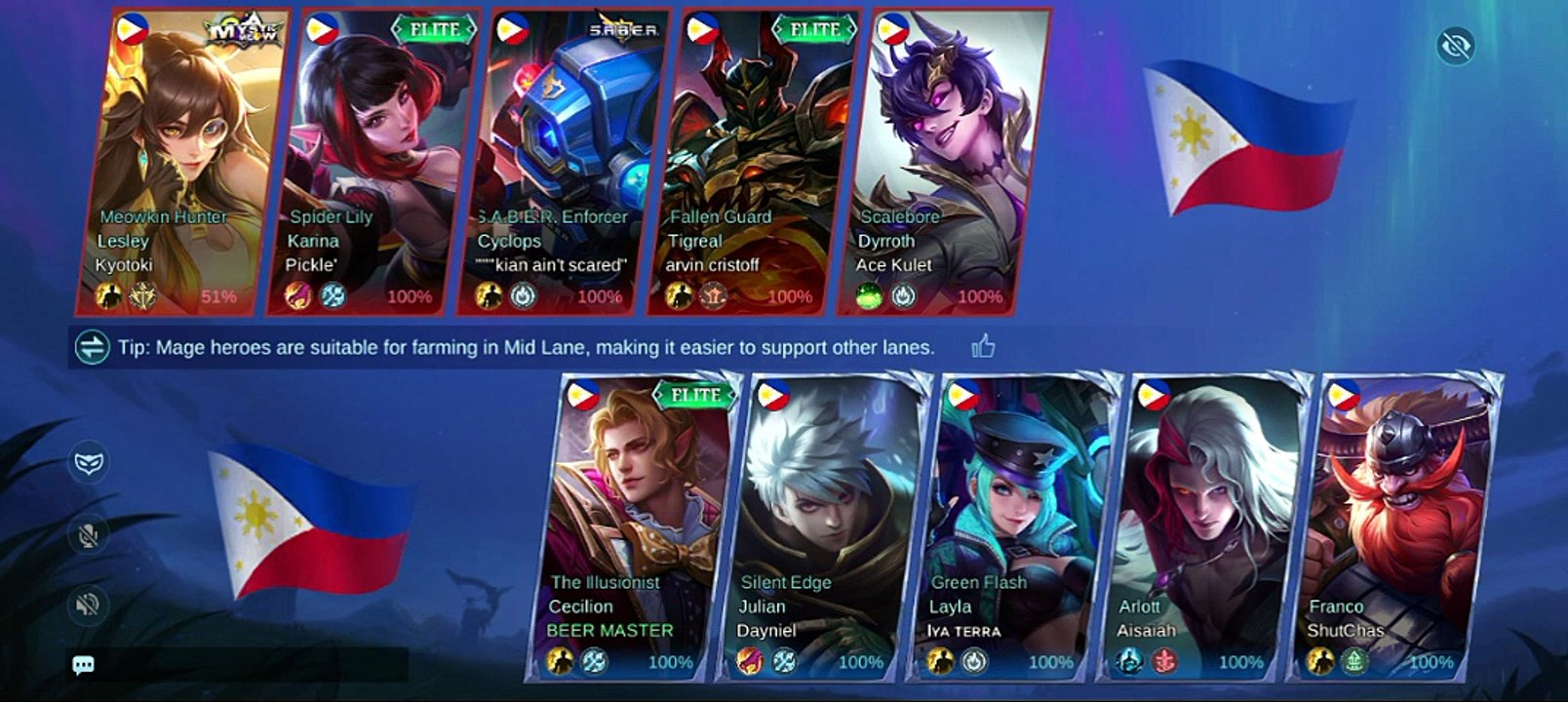MOBILE LEGENDS ( CECILION )