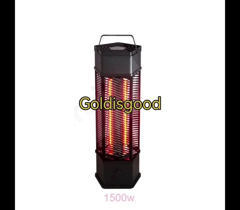 Outdoor Electric Patio Heater Infrared Standing Heater with Fast Heating Function