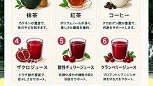 【健康習慣】毎日の一杯で美しく！体を守る「9つの抗酸化ドリンク」