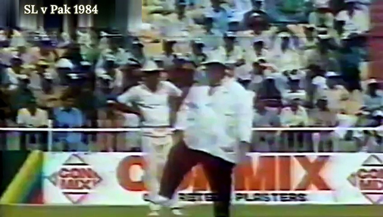 Brendon Kurupu 25 off 46 Balls 3 Fours vs Pakistan 1st Match, Sharjah, April 06, 1984, Rothmans Asia Cup