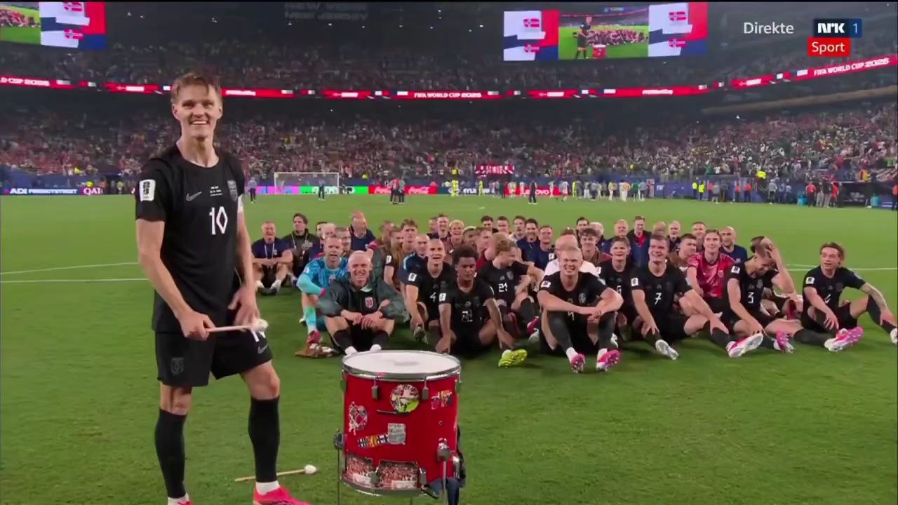 2026 Dünya Kupası'nda akıllarda kalacak tek şey Norveç Milli Takımı ve kürek çek şovları olacak 🇳🇴