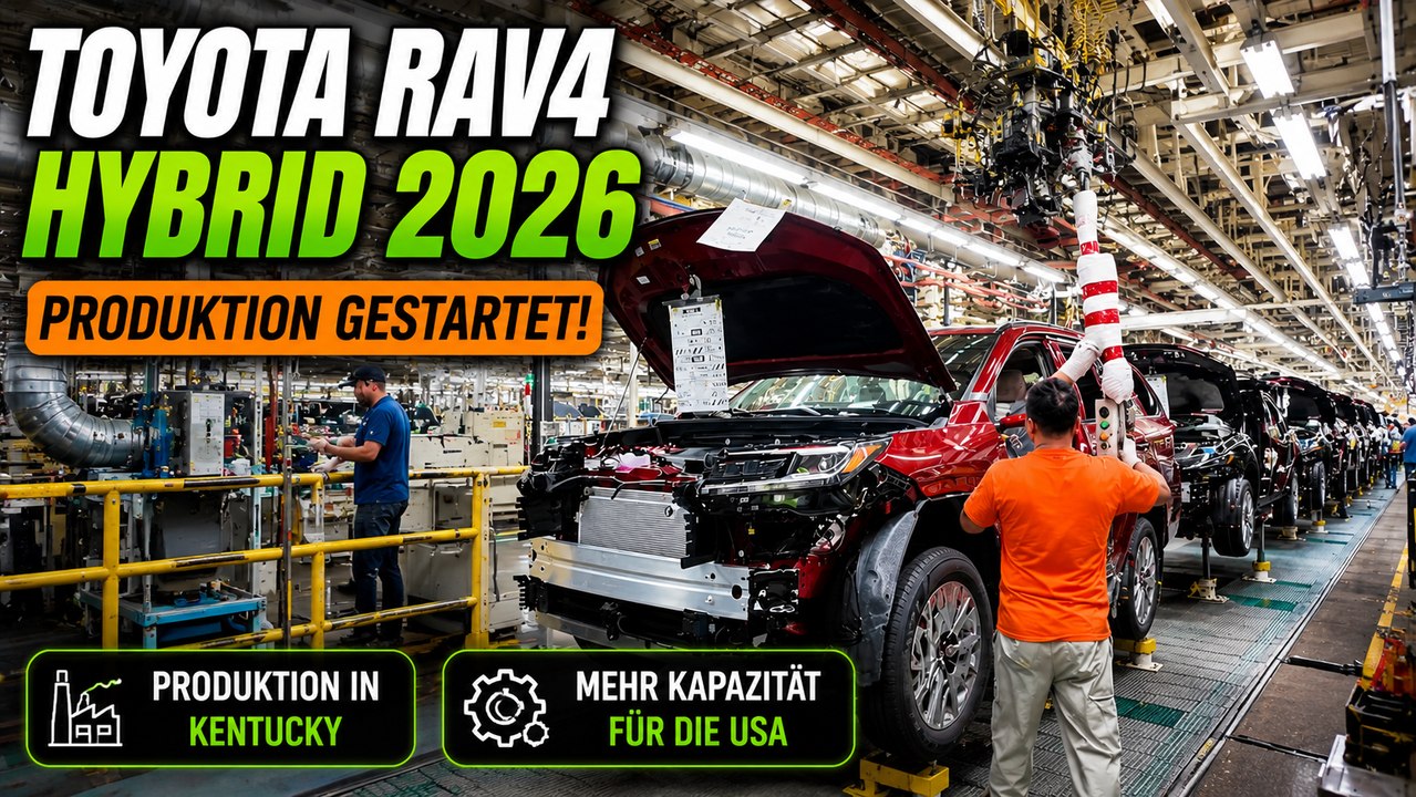 2026 Toyota RAV4 Hybrid kommt: Neue Produktion für hohe Nachfrage