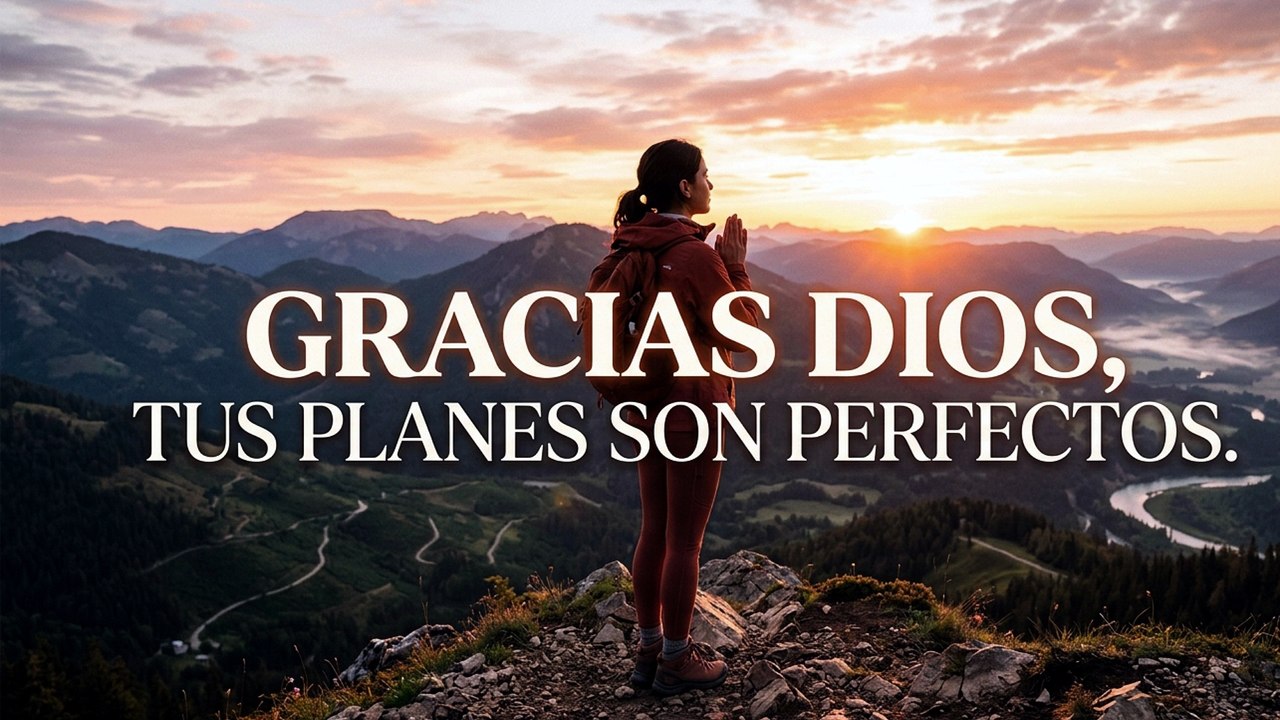 🙏🌅 GRACIAS DIOS, TUS PLANES SON PERFECTOS 💖✨ ✨💖🙏
