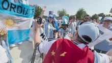AS vive desde dentro el día histórico de Messi