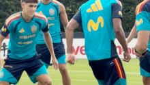 LAMINE baila a Cubarsí con dos destellos mágicos… hasta que Ferran le pilló el truco