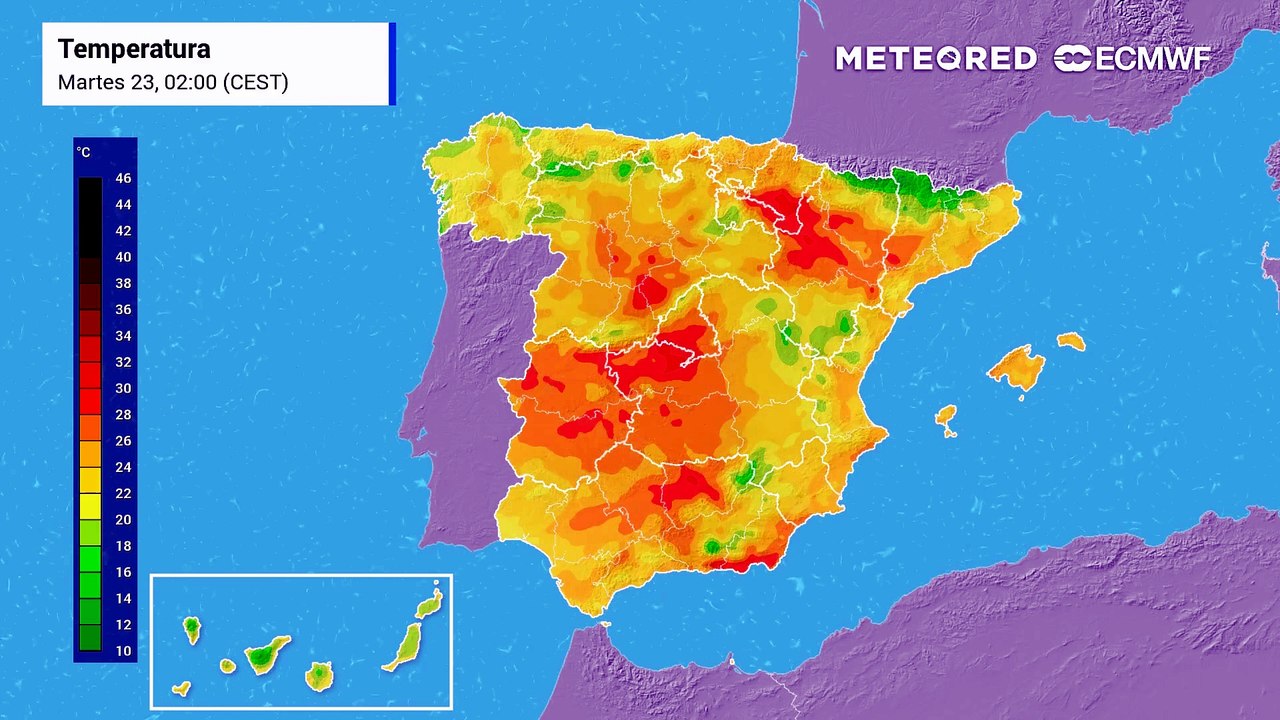 La ola de calor llega al pico