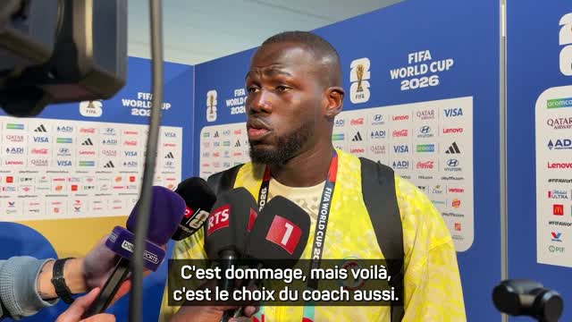 Sénégal - Koulibaly : "Je n'étais pas en train d'aider l'équipe"