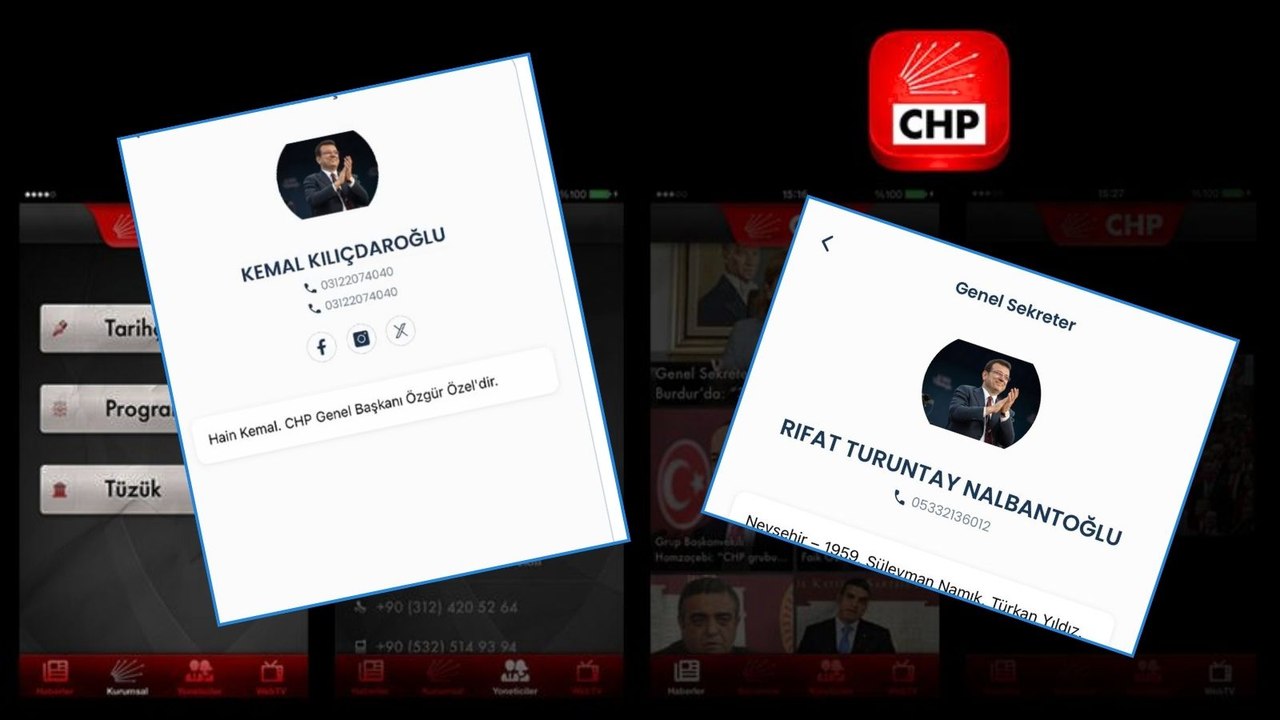 CHP’nin mobil uygulaması hacklendi: Kılıçdaroğlu’nun profili değiştirildi, biyografisine “Hain Kemal” yazıldı