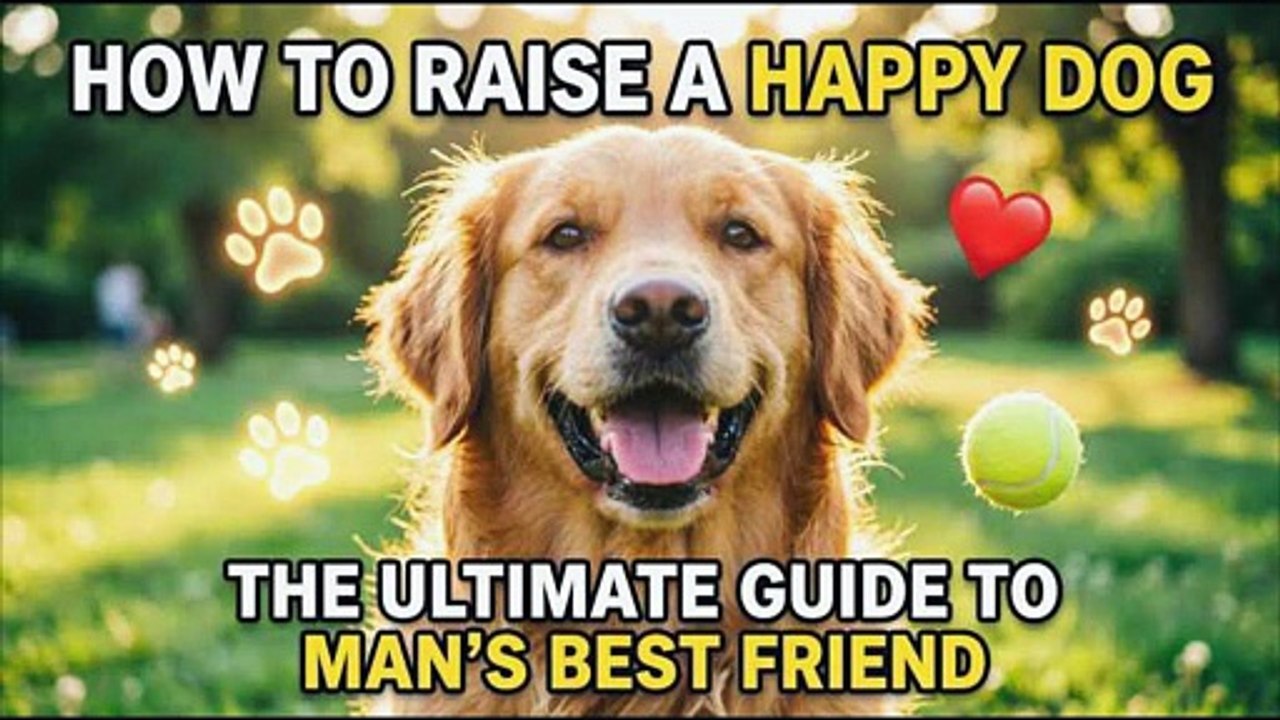 How to raise a happy dog: The ultimate guide to man's best friend