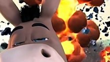 Donald Donkey has no idea what's happening... 🤯 #donalddonkey