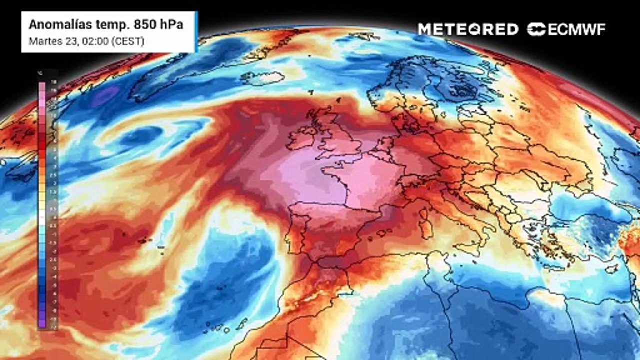Inminente cambio de masas de aire en España