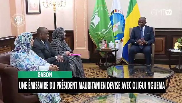 [#Reportage] Gabon : une émissaire du président mauritanien devise avec Oligui Nguema