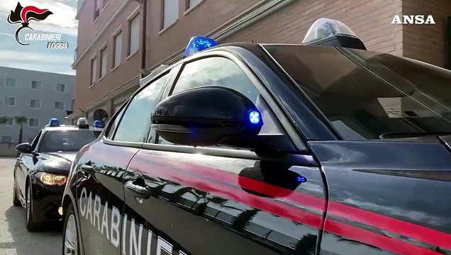 Ricettazione e riciclaggio di pezzi di auto rubate, otto arresti nel Foggiano