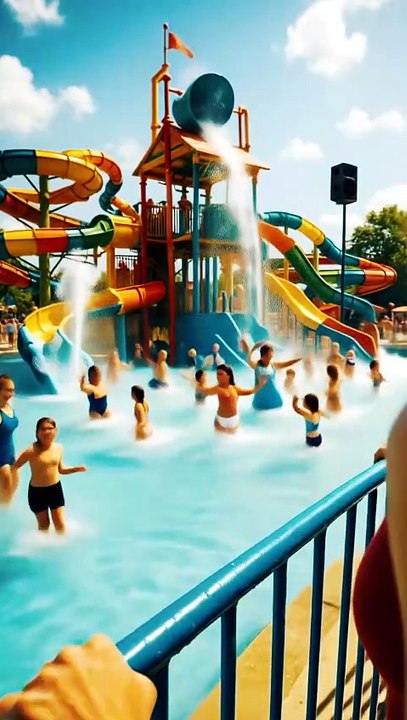Haunted Water Park 😱 | Black Tornado Ride रात में ही क्यों खुलती है? 👻🌊