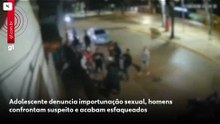 Homem acusado de importunar adolescente aparece armado