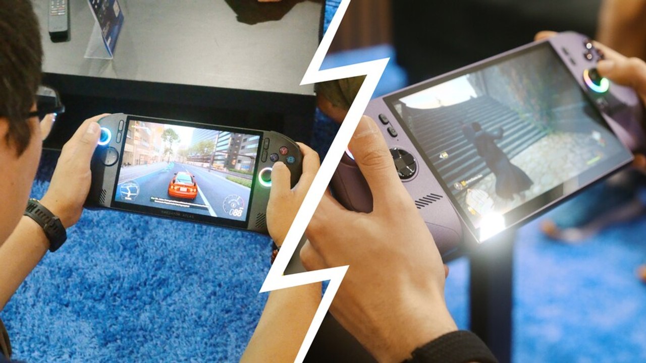 MSI Claw 8 EX AI+ und Acer Predator Atlas 8: Der erste Eindruck der neuen Top-Handhelds in unter 90 Sekunden