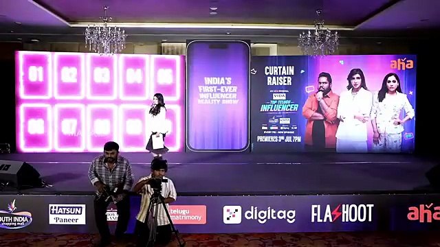 Manchu Lakshmi Reaction on her Trolls & Memes @ Top Telugu Influencer Curtain Raiser Event