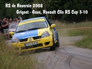 RS Haversin 2008, Grignet - Guns, Clio RS 3-10