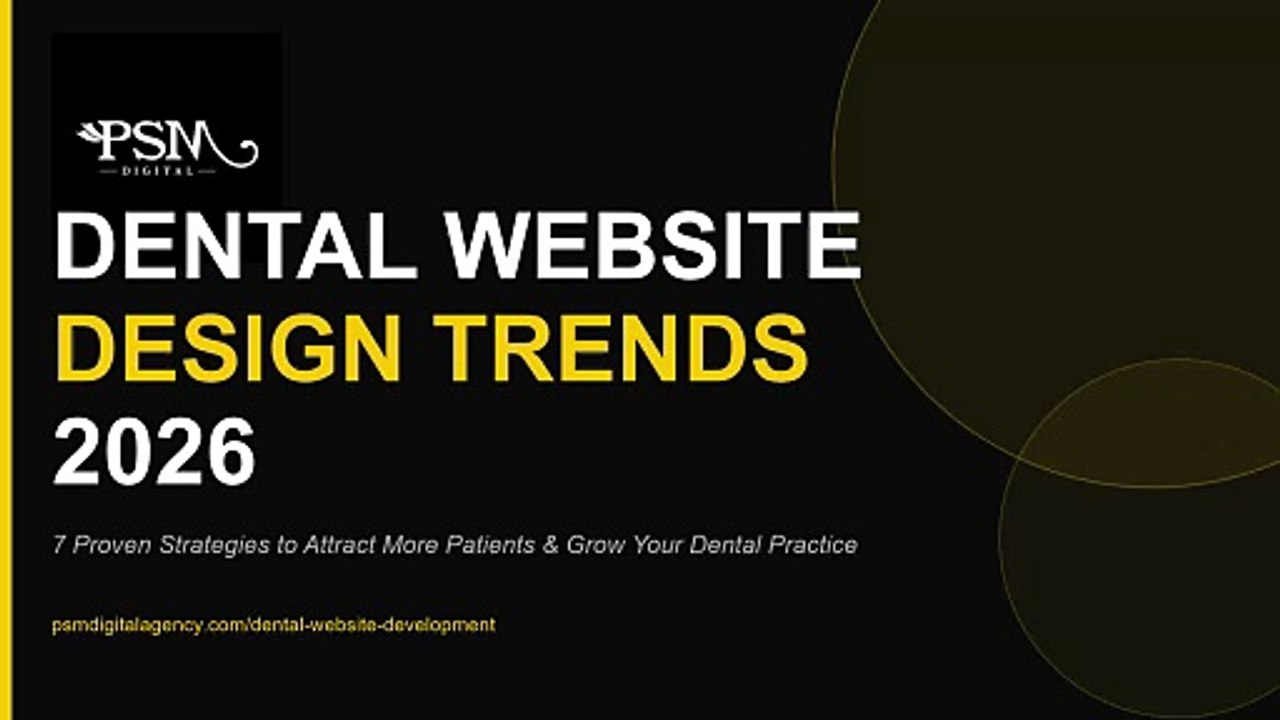 Dental Website Trends 2026