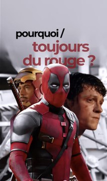 Pourquoi presque TOUS LES HÉROS DE Marvel ont du rouge dans leur COSTUME ? #spiderman #ironman #marvel #onregardequoi #deadpool