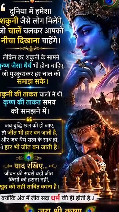 शकुनि ने तलवार नहीं उठाई, फिर भी पूरा वंश उजाड़ दिया / धोखा देने वाले हमेशा अपने ही क्यों होते हैं? श्रीकृष्ण की सीख