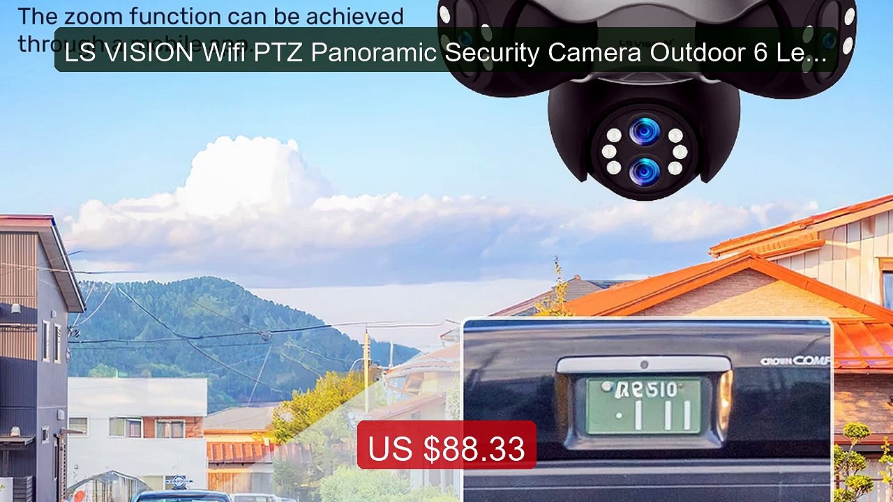 LS VISION Wifi PTZ Panoramic Security Camera Outdoor 6 Lens 5 Scre... -- Best Deal 2026 | Shop Now!
