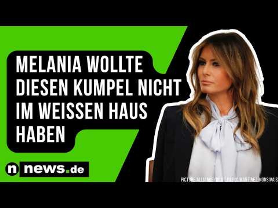Melania Trump: First Lady schäumte - Melania wollte Trump-Kumpel nicht im Weißen Haus haben