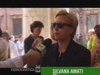 Stop ai Processi per stupro, la protesta al Senato