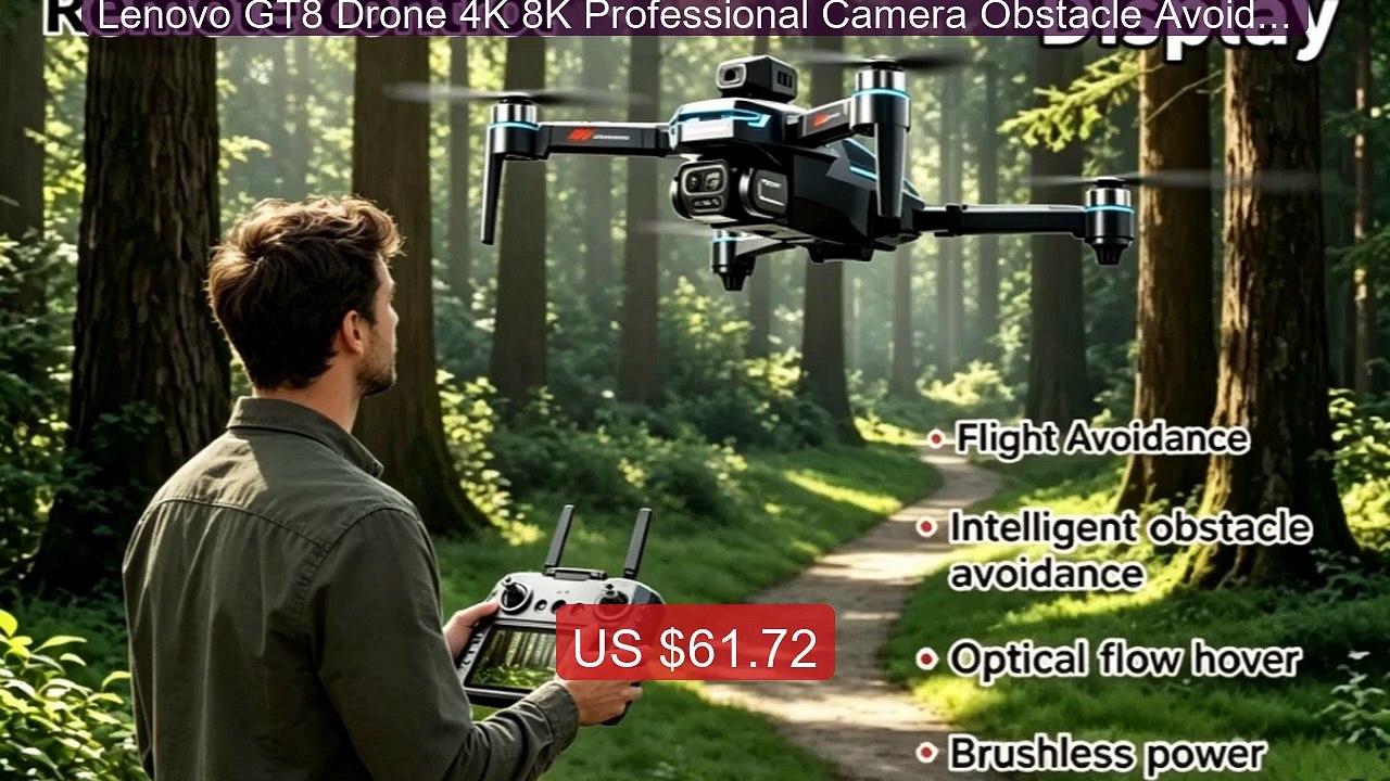 Lenovo GT8 Drone 4K 8K Professional Camera Obstacle Avoidance ... -- Hot Deal 2026 | Limited Offer!