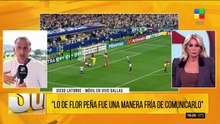 Diego Latorre habló del escándalo en Luzu y la falsa noticia que dio Flor Peña del padre de Messi: "Chocante"