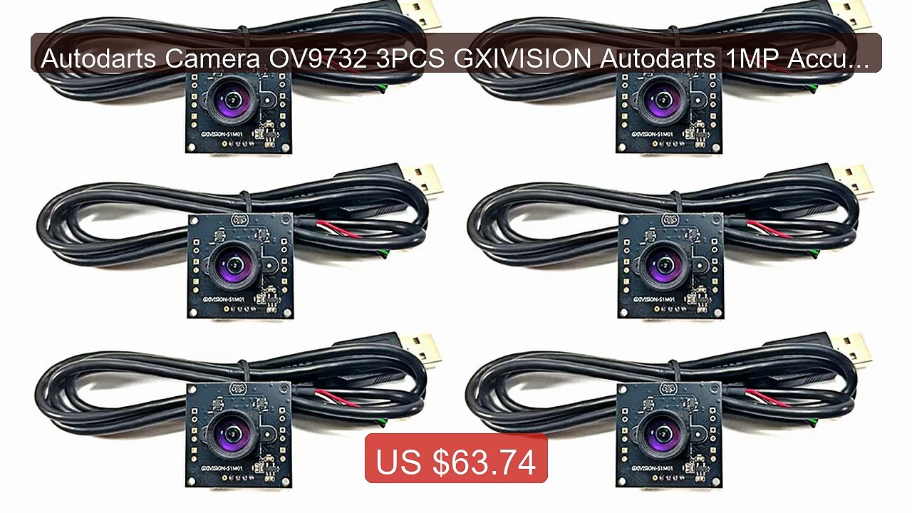 Autodarts Camera OV9732 3PCS GXIVISION Autodarts 1MP Accura... -- Top Pick 2026 | Unbeatable Price!