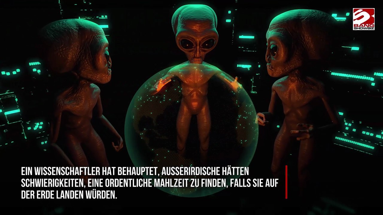 Außerirdische hätten Schwierigkeiten, auf der Erde Nahrung zu finden