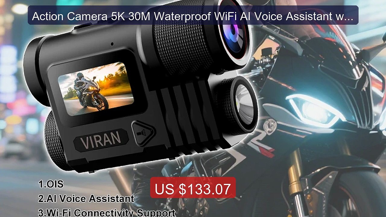 Action Camera 5K 30M Waterproof WiFi AI Voice Assistant with 128G M... -- Top Rated 2026 | Buy Now!
