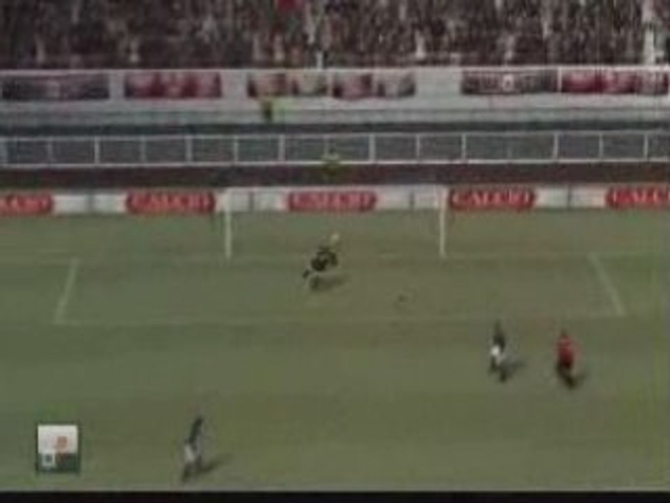 Buts Goals frappes de loin PES 2008 WII Partie 15