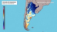 Llega el frío mas intenso al país