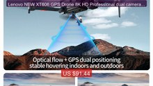 Lenovo NEW XT606 GPS Drone 8K HD Professional dual camera 5G W... -- Best Buy 2026 | Great Quality!