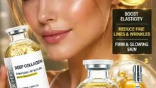 Deep Collagen Serum Silk Peptide Ampoule ✨💧 | Instant Hydration & Anti-Aging Glow